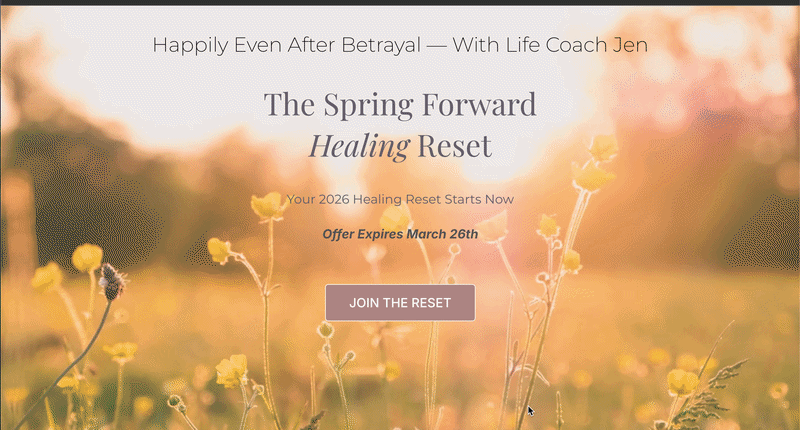 Sales Funnel for Life Coach Jenn