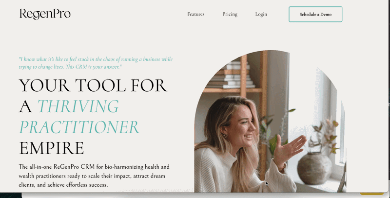 Regenerative Health CRM